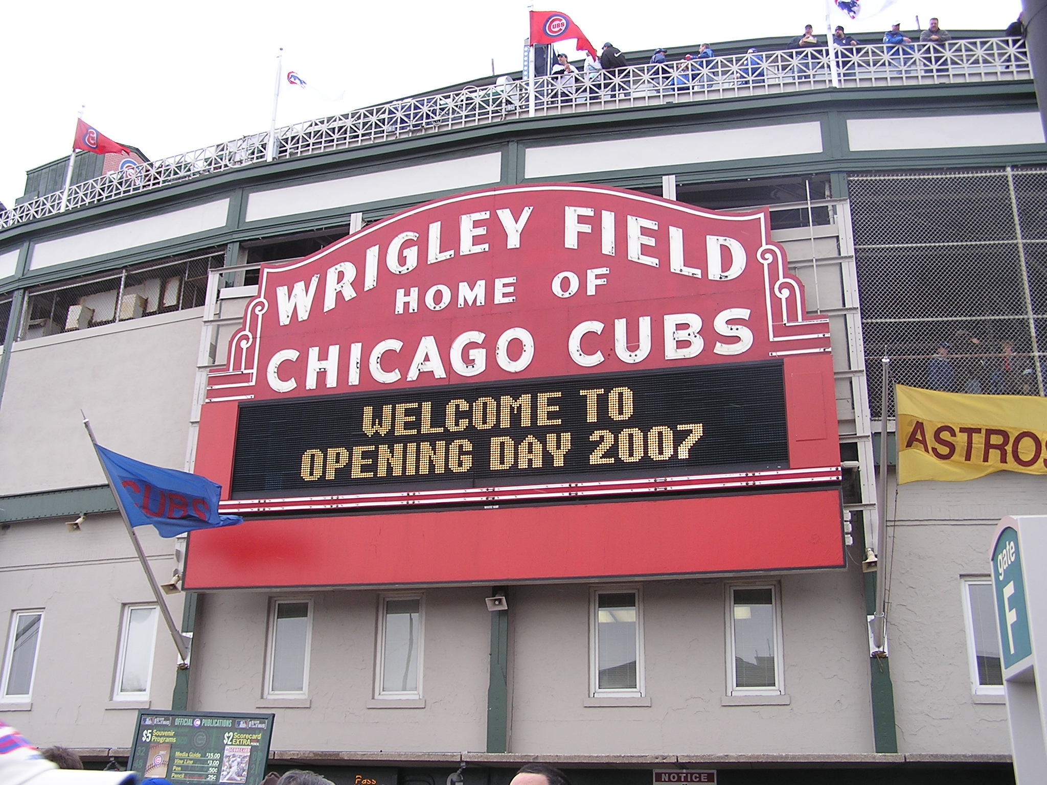 Wrigley Field Marquee - Chicago Cubs 